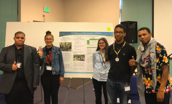 Students present at Pacific SRS