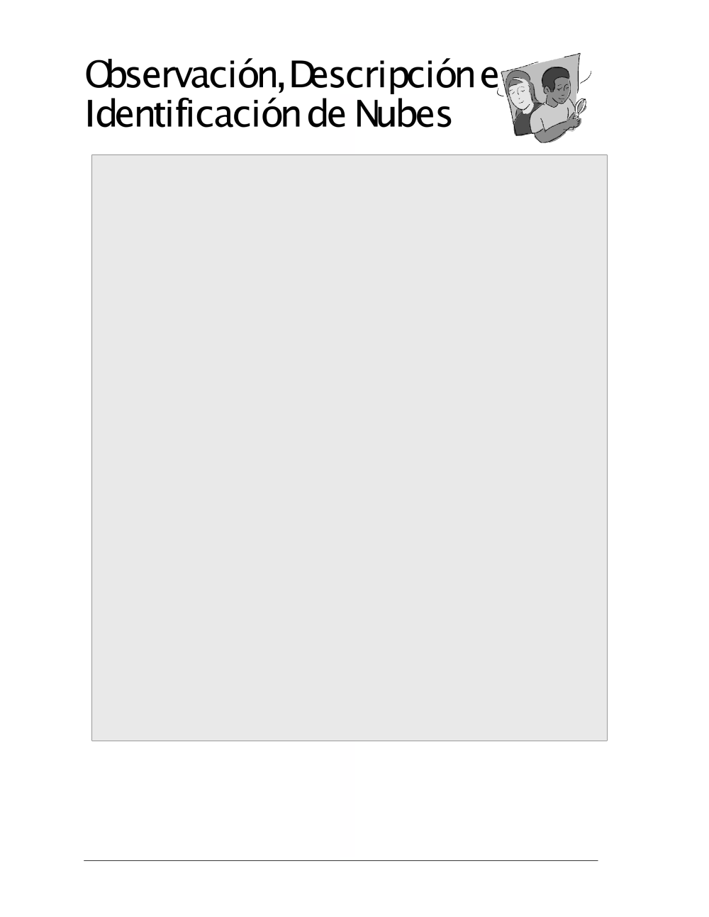 Learning Activities preview for Observing, Describing, and Identifying Clouds es.pdf