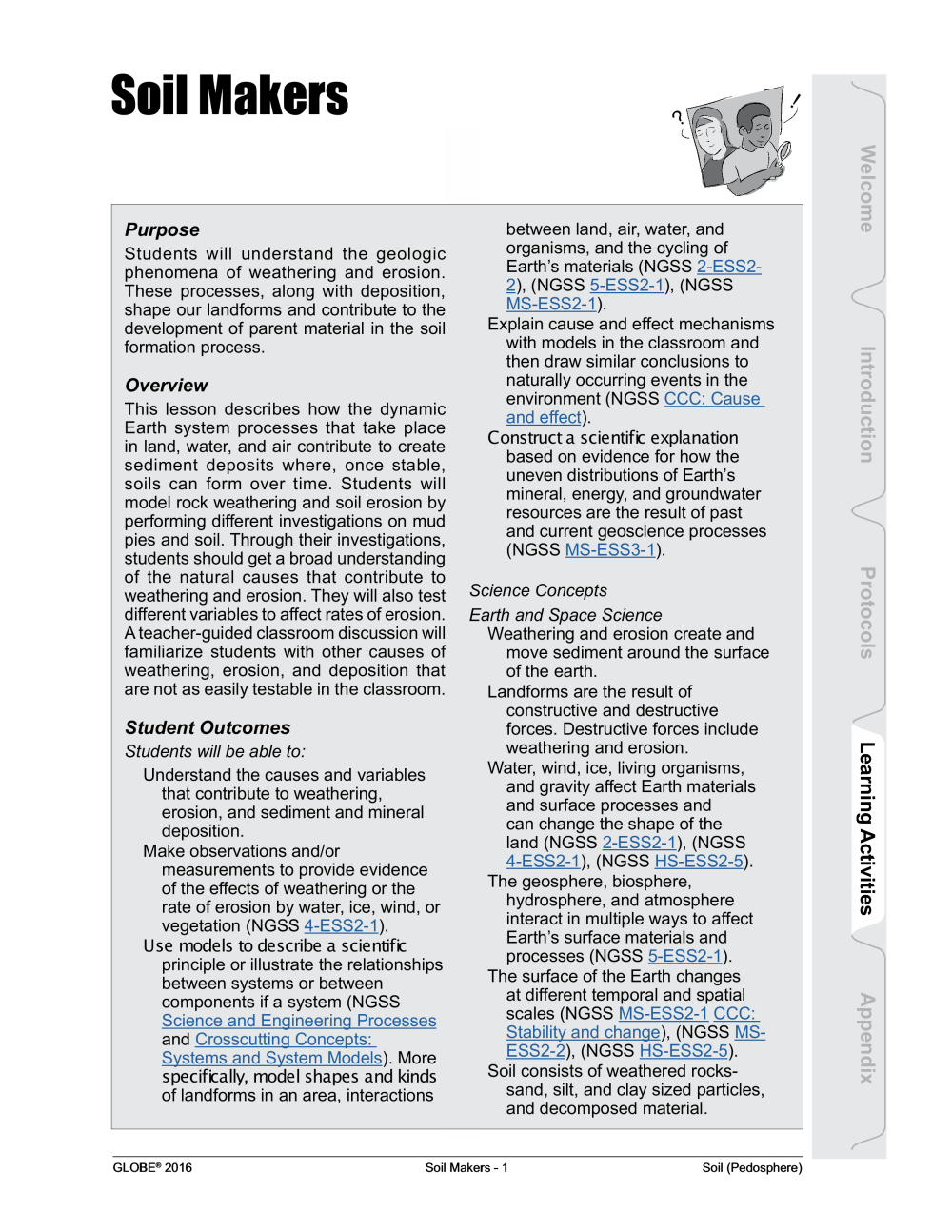 Learning Activities preview for Soil Makers