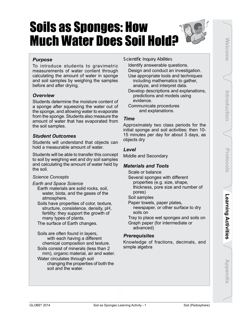 Learning Activities preview for Soils as Sponges- How Much Water Does Soil Hold
