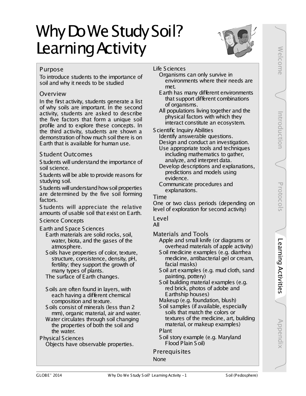 Learning Activities preview for Why Do We Study Soil