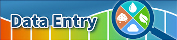 Data Entry app selector button