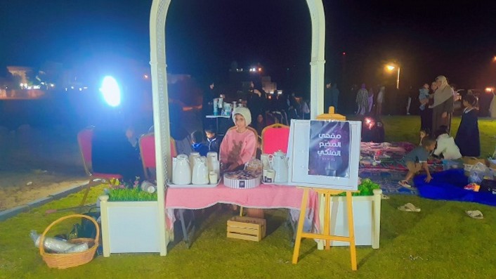 Astronomy camp booth