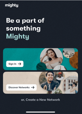 Be a part of something Mighty