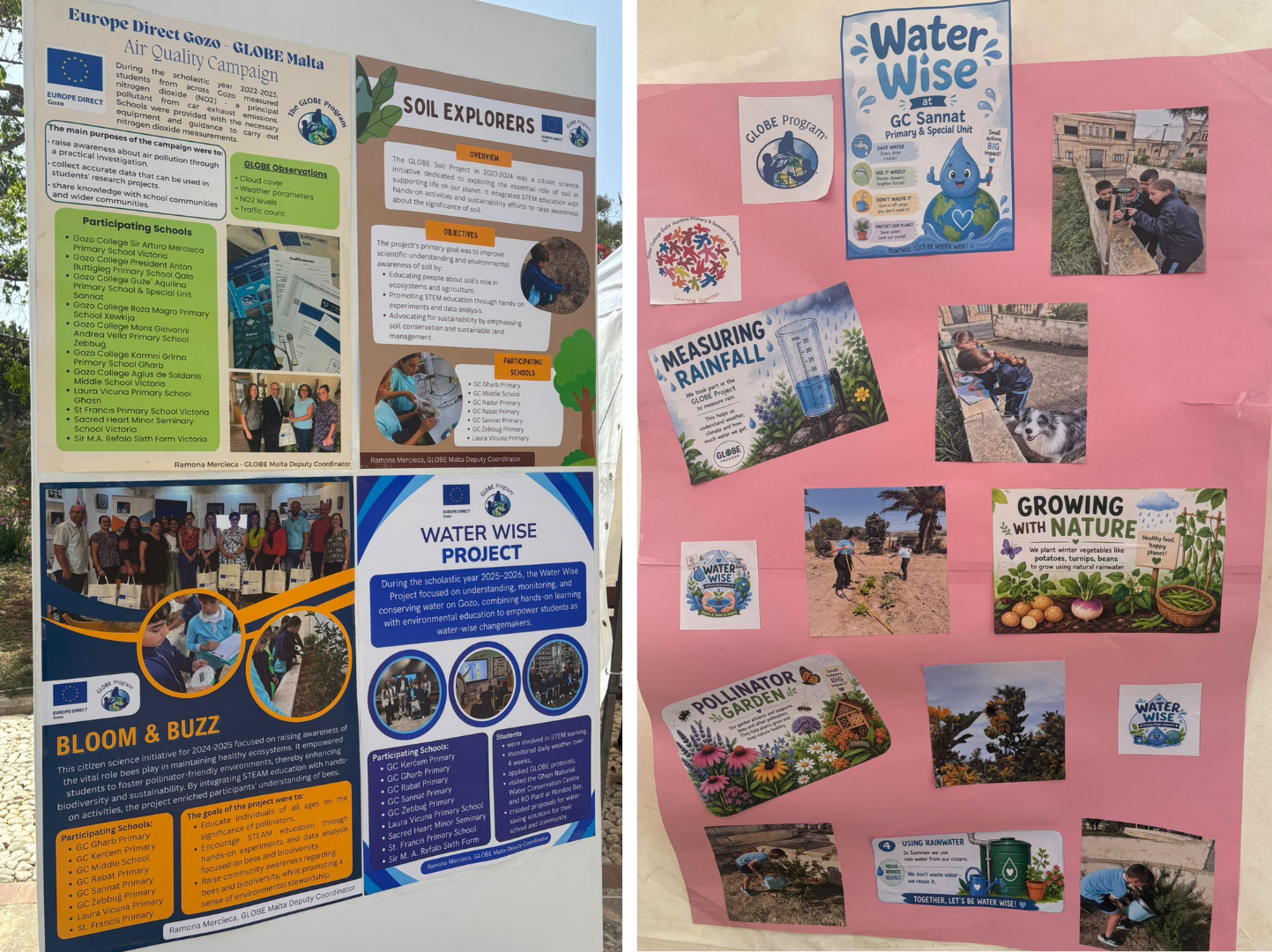 Water Wise posters.