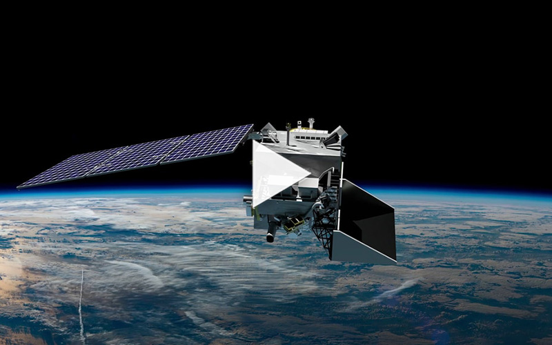 Image of PACE satellite