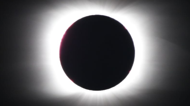   a solar eclipse