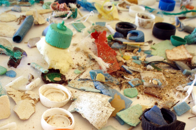 microplastic examples