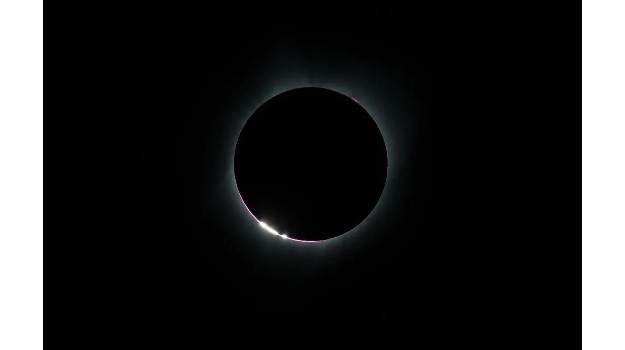   a solar eclipse