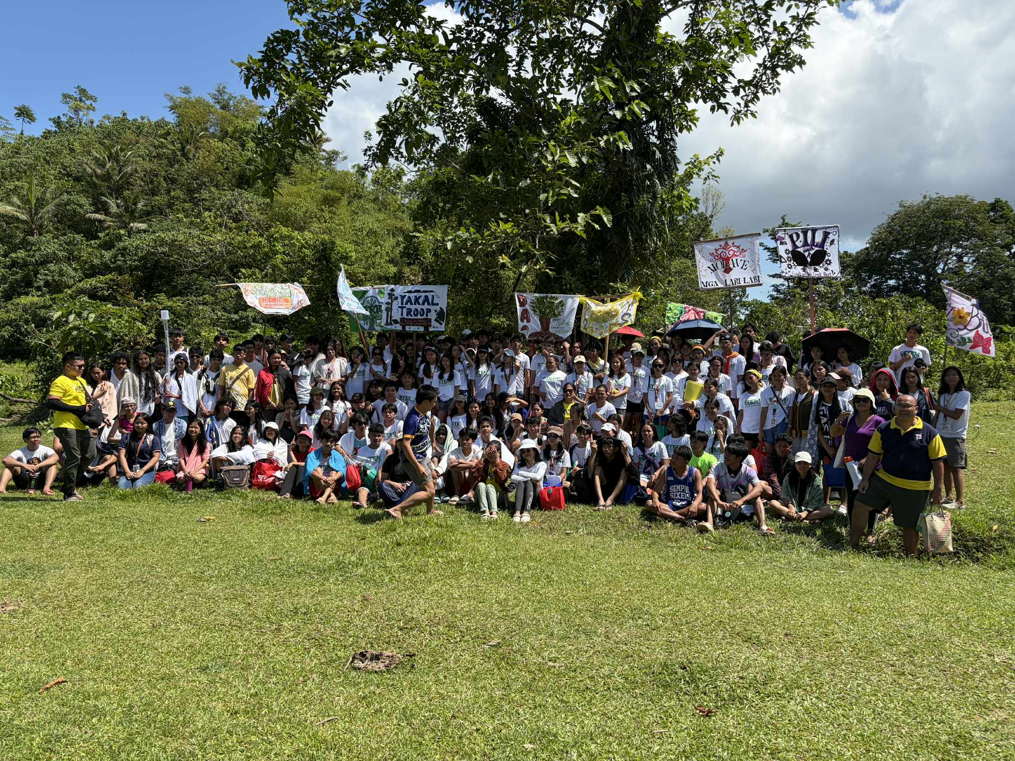 Senior High School Students of San Rafael National High School in Tigaon, Camarines Sur