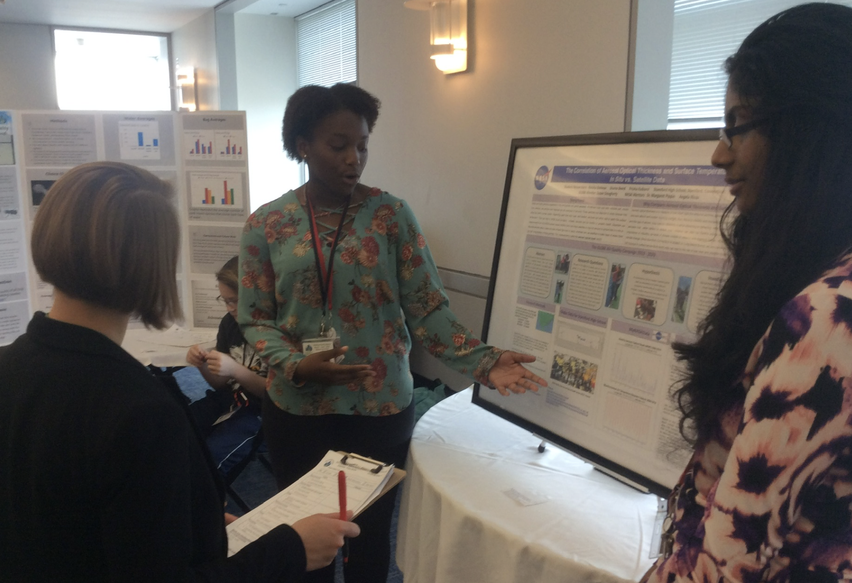   Students present research at the Northeast/Mid-Atlantic SRS