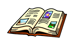  cartoon image of yearbook