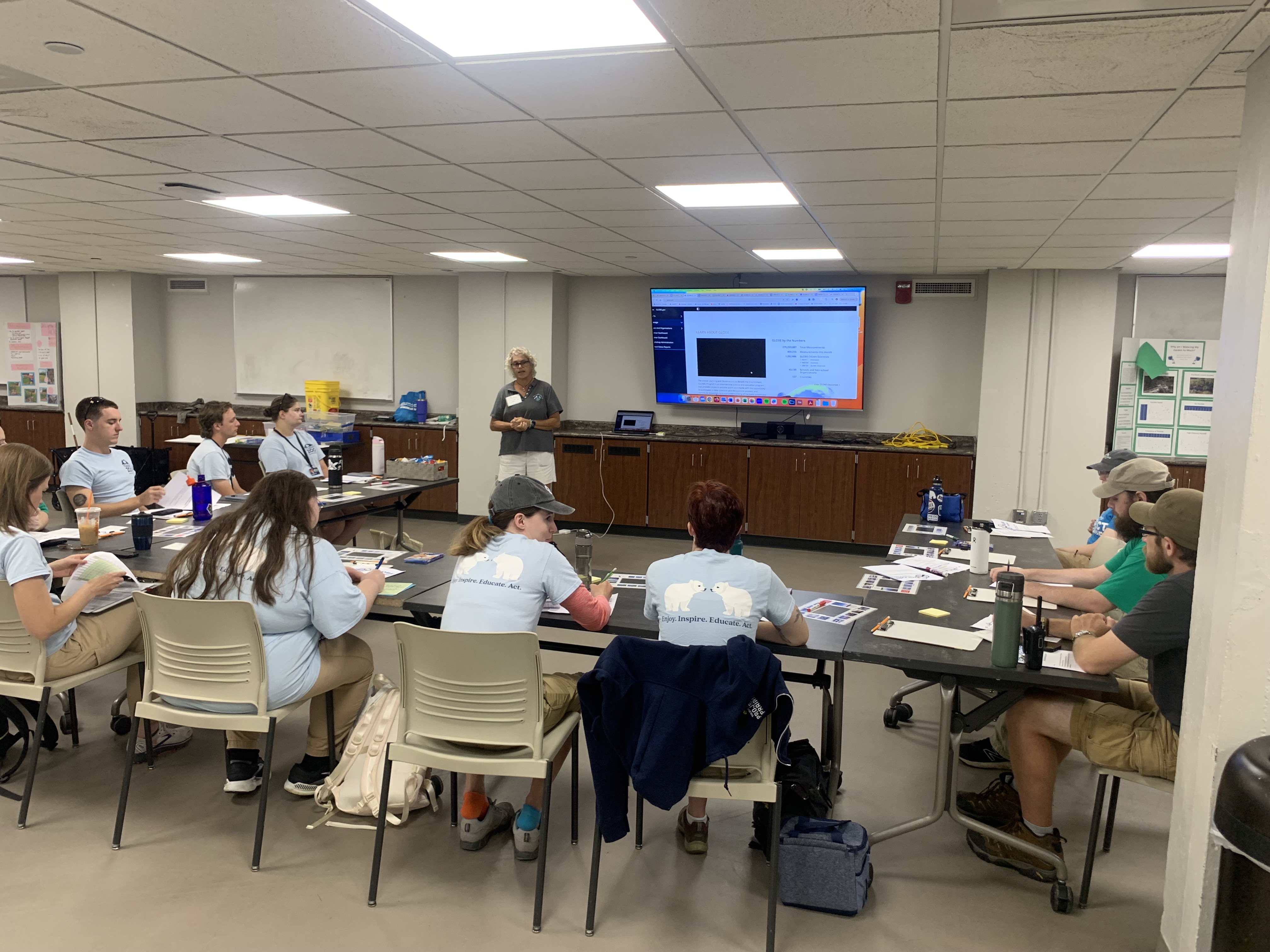 Toledo Zoo staff Trained for GLOBE activities