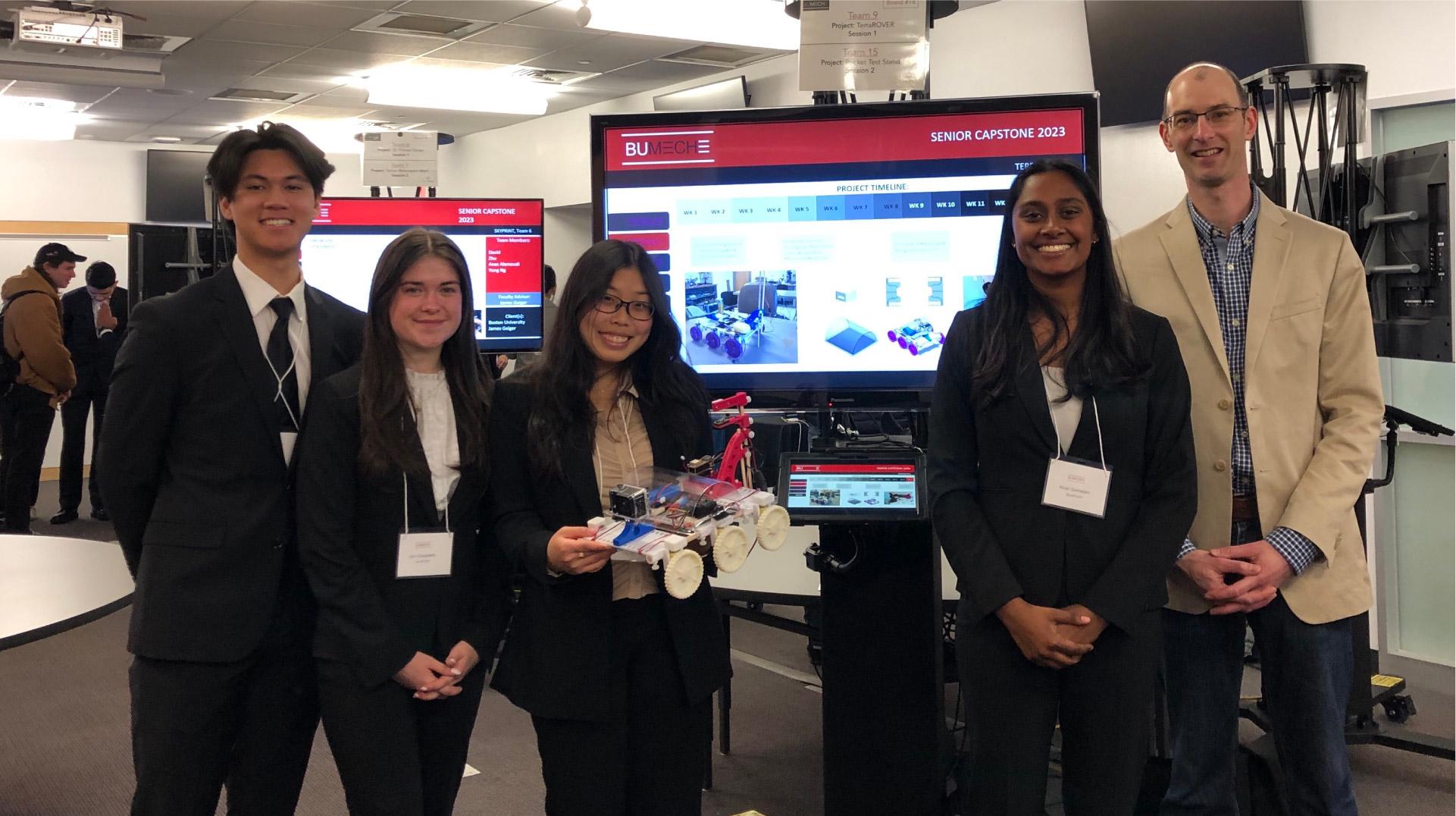 BU senior design teams