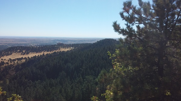 View from a mountain top.