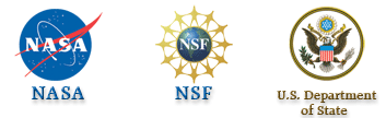 gov logos - NASA, NSF, US Dept of State