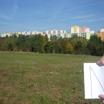 North view of land cover from Trebic school in October 2010