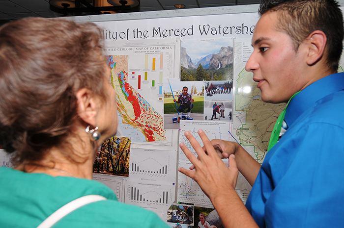 Students present their research at the 1st Student Science Symposium
