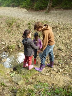 Children in dirt