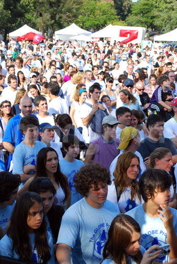 group of people outside