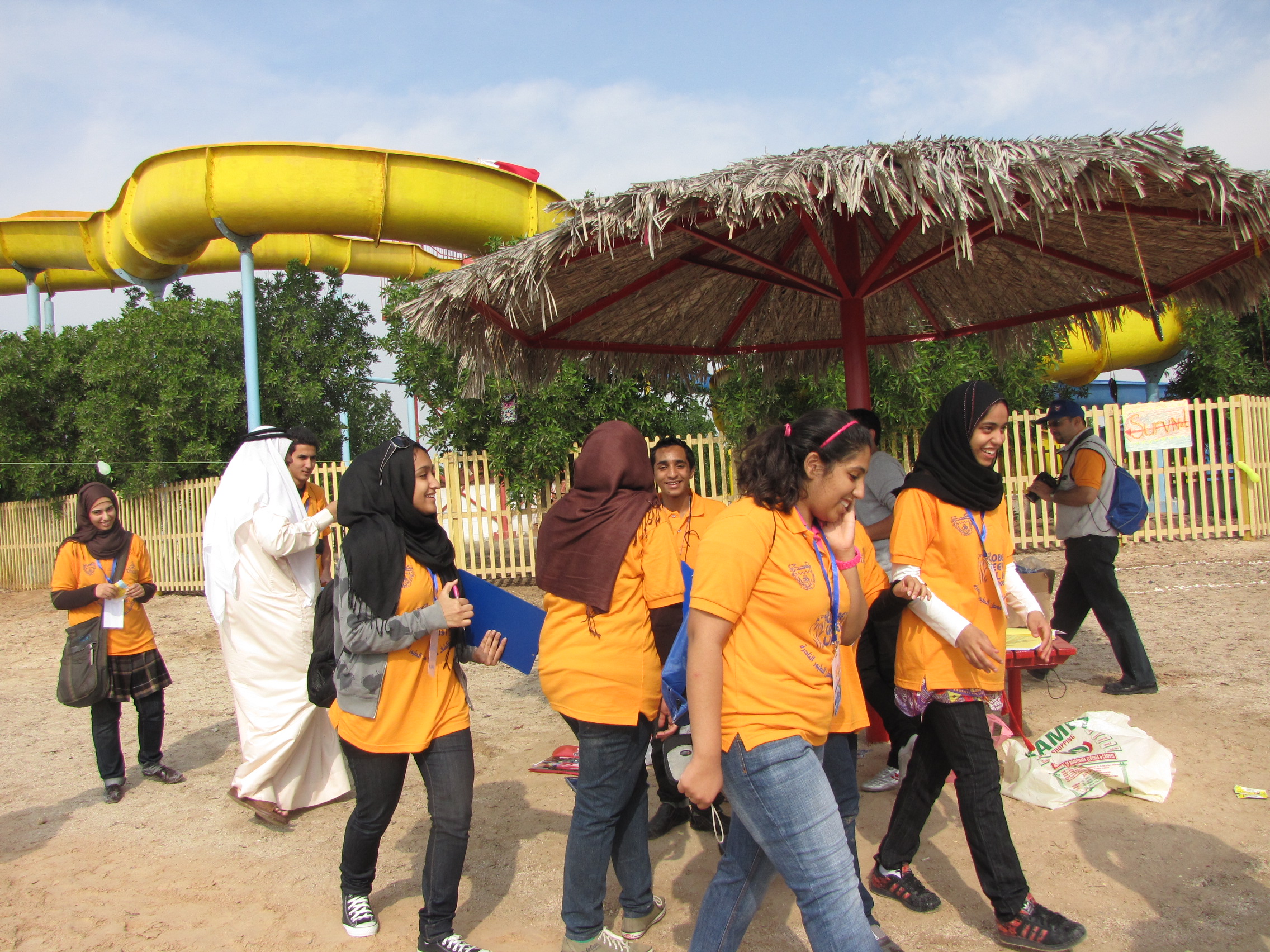 Students explore the islands to learn about biodiversity