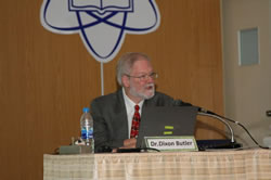 Dr. Dixon Bulter speaking