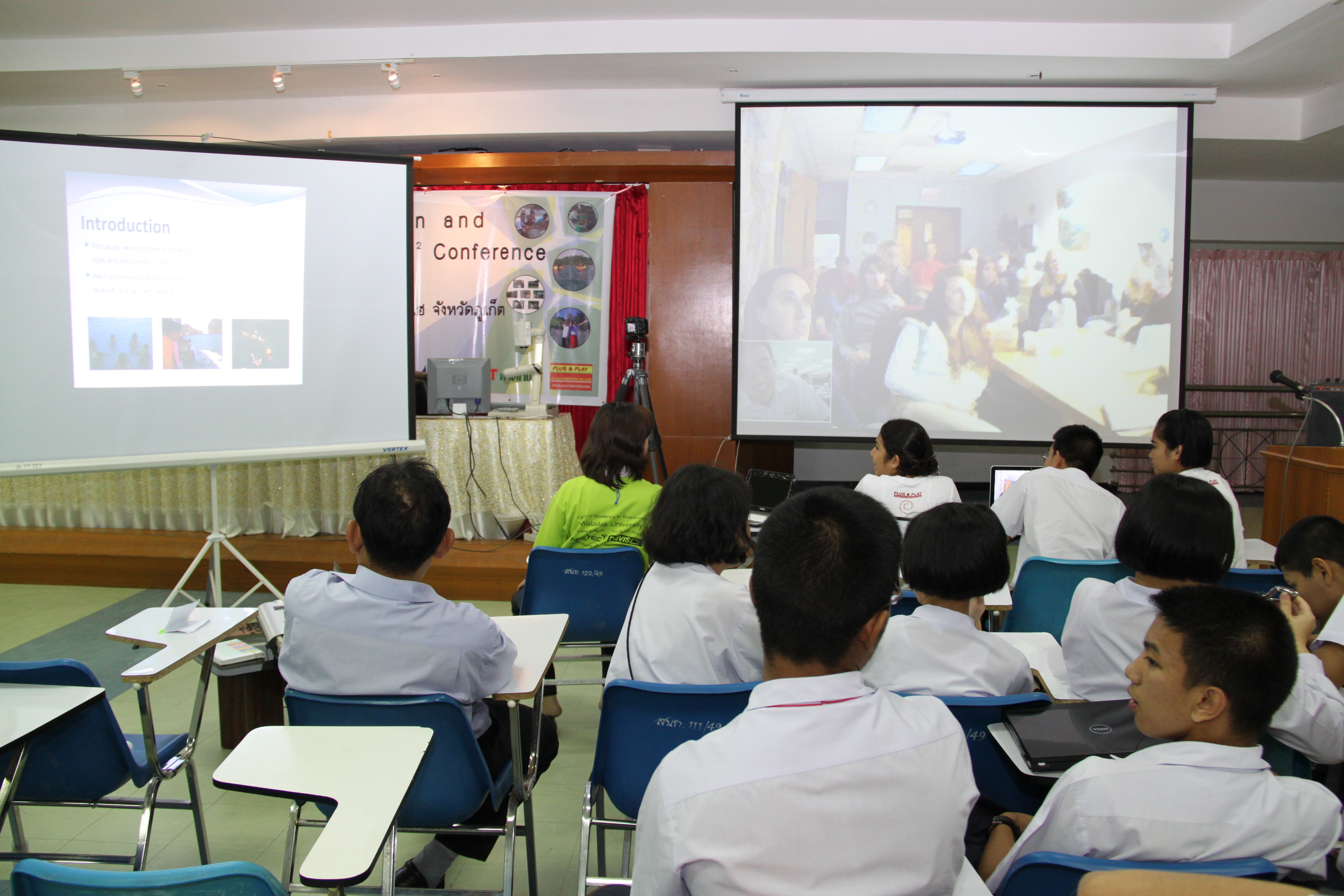 Thai Students' Q&A Session with SCUBAnaut Students