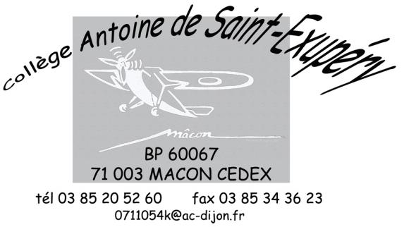 Collège Antoine de Saint-Exupéry logo