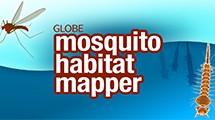 A logo of mosquito habitat mapper.