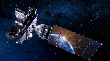 GOES R satellite in space