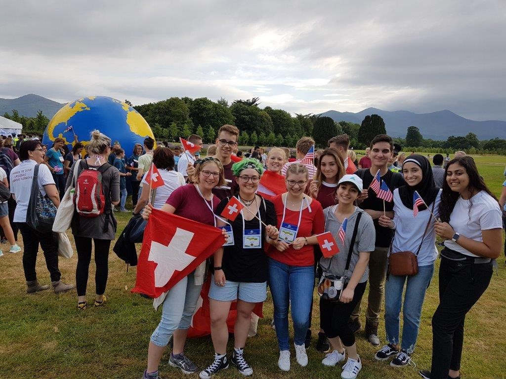 GLOBE Switzerland Team GLE 2018 in Ireland