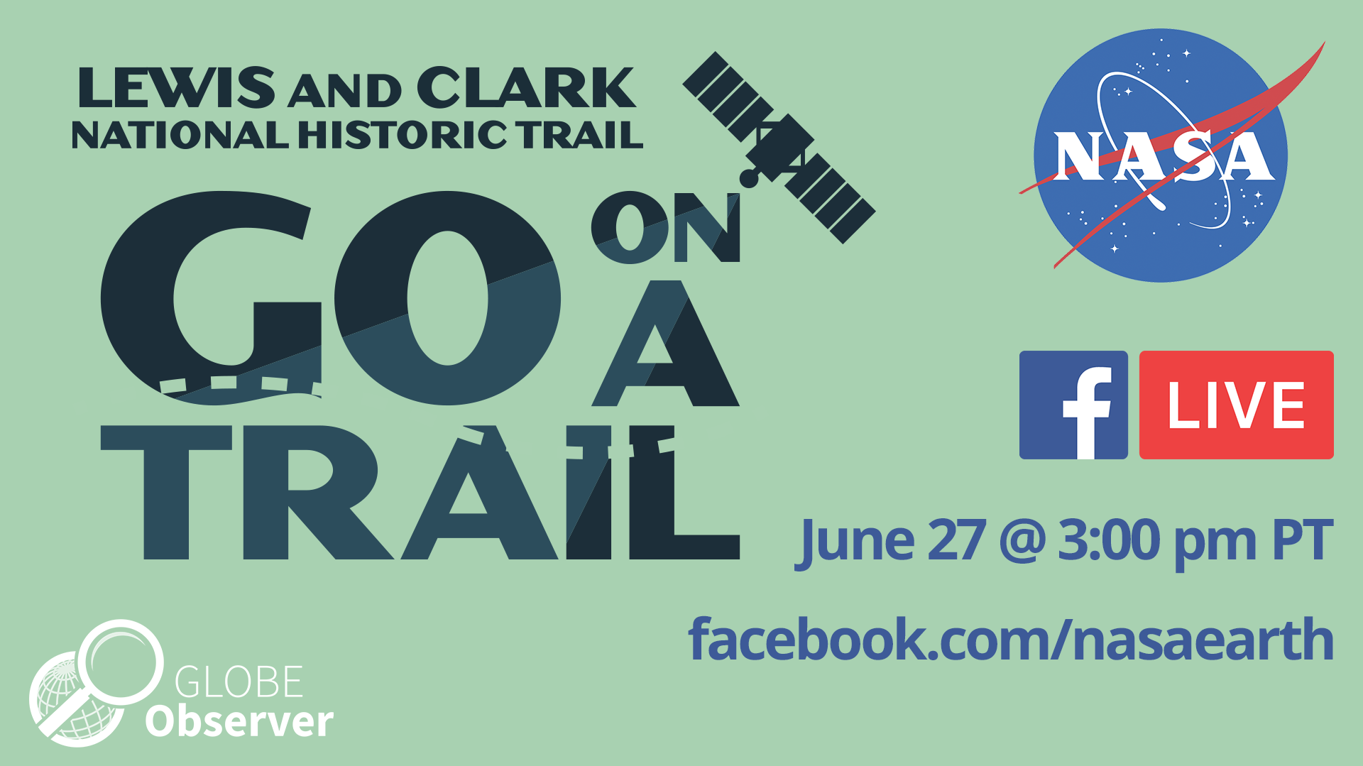 Sharable for the GO on a Trail FB Live.