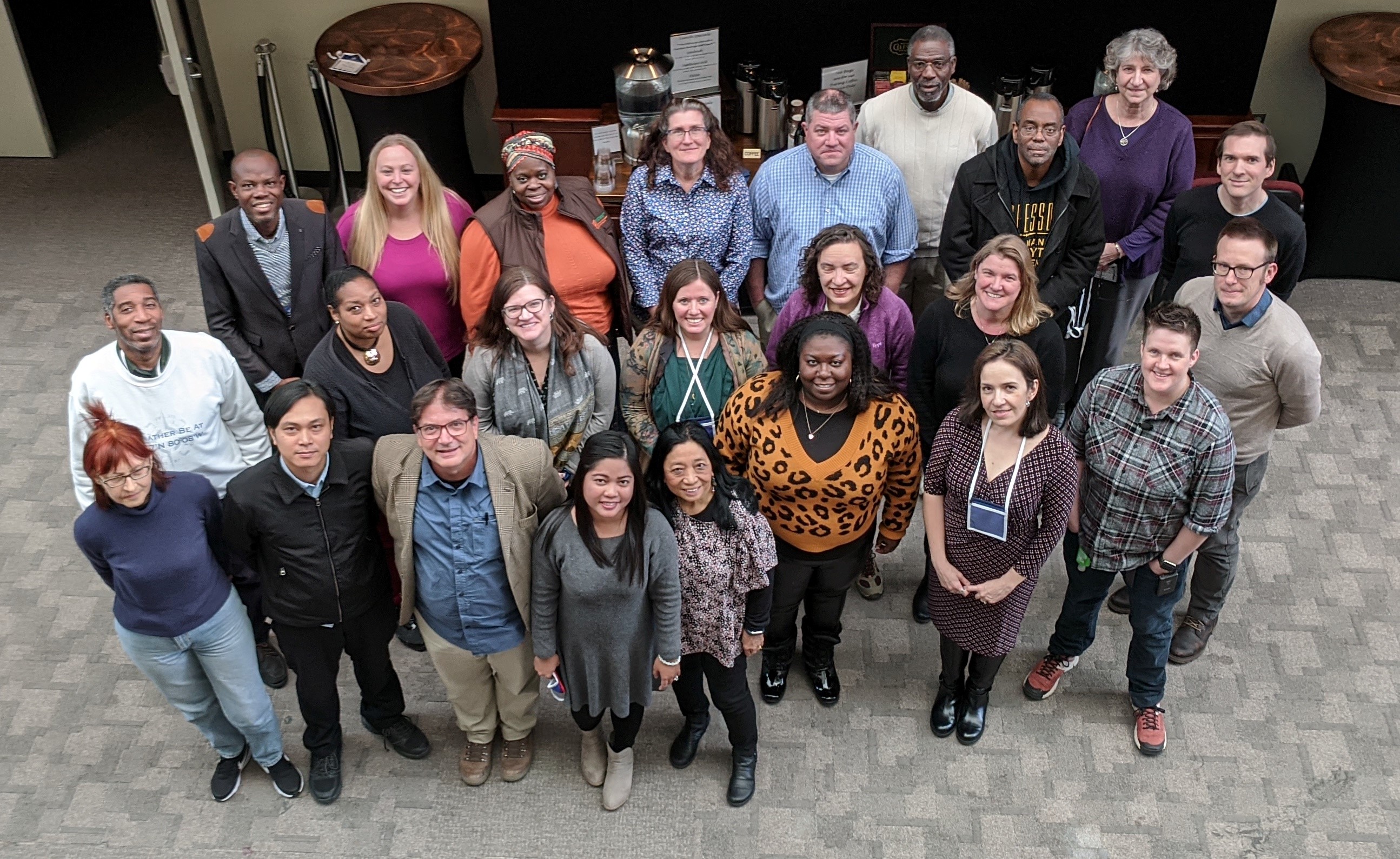 Photo of participants at the GLOBE Diversity, Equity, and Inclusion Task Force Meeting in Boulder, CO, USA in February 2020