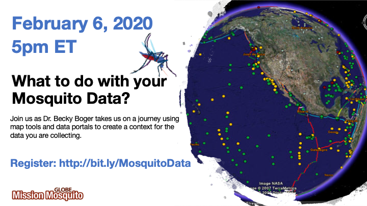 GLOBE Mission Mosquito 06 February Webinar shareable