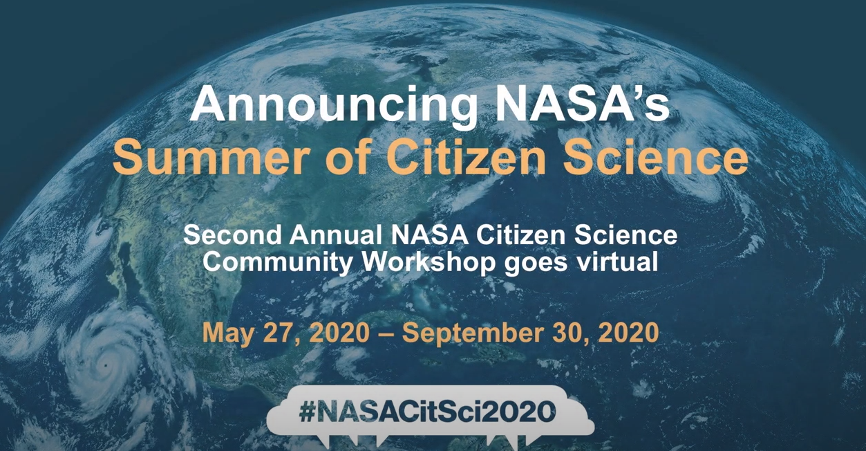 NASA's Summer of Citizen Science shareable