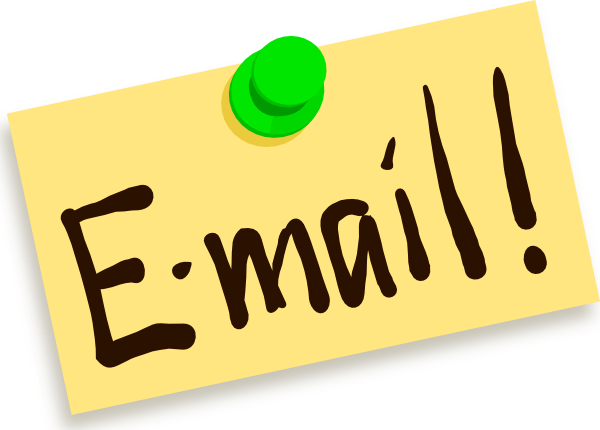 Graphic that reads, "Email"