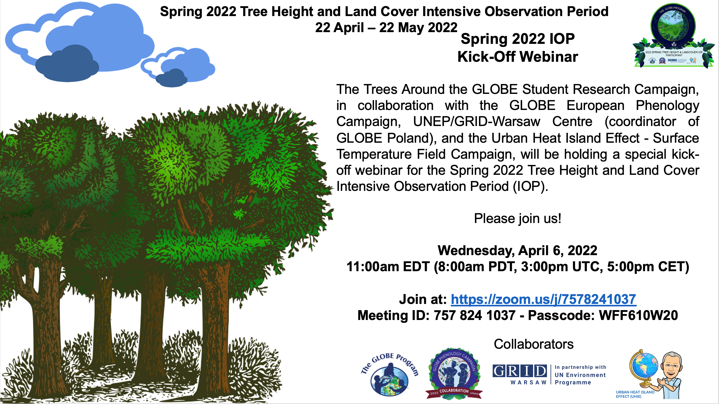 Spring 2022 Tree Height and Land Cover webinar sharable