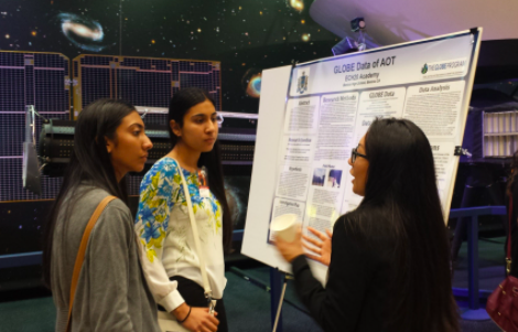 Students present at the Pacific Region SRS