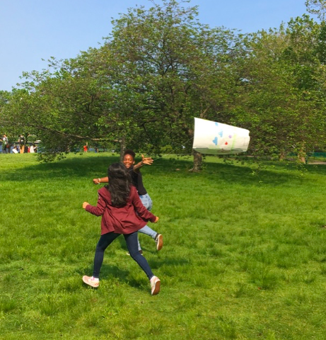 Flying Kites at the Northeast SRS