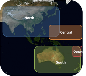 Image of the GLOBE Asia-Pacific region